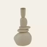 Κηροπήγιο Με Όψη Πέτρας 6 x 9.6 x 19.5 CM