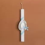 ΛΑΜΠΑΔΑ 25cm ΞΥΛΙΝΟ ΑΥΓΟ ΛΕΥΚΟ ΣΕ ΣΥΣΚΕΥΑΣΙΑ ΔΩΡΟΥ