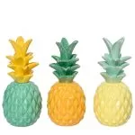 Δίχρωμος Ανανάς από Πορσελάνη 7.7 x 17 cm