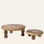 Ξύλινο Πλατώ 25 x 8 cm ΣΕΤ 2 ΤΜΧ