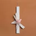 ΛΑΜΠΑΔΑ 33cm ΠΟΥΛΙ ΚΕΡΑΜΙΚΟ ΡΟΖ ΣΕ ΣΥΣΚΕΥΑΣΙΑ ΔΩΡΟΥ