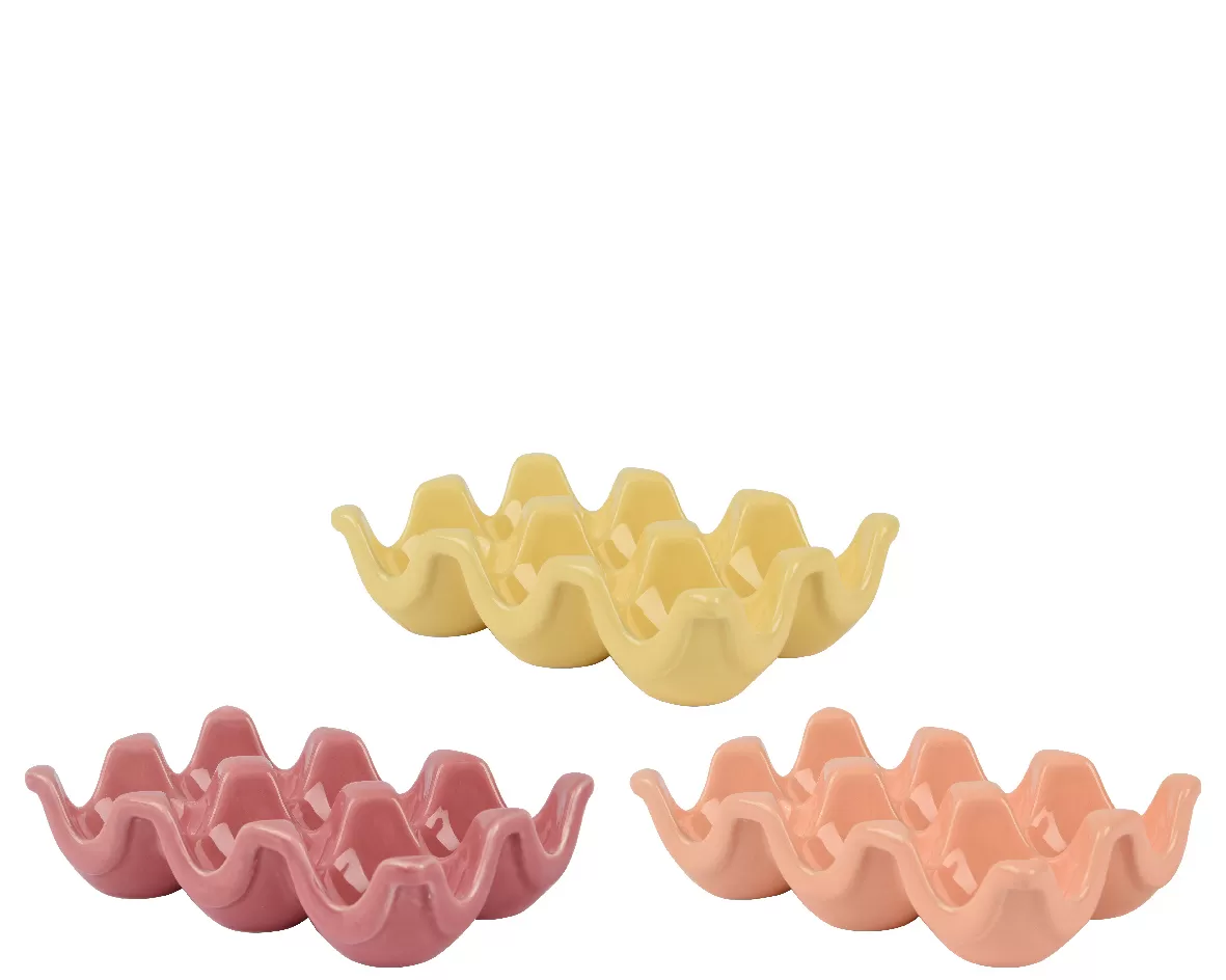 Κεραμική Aυγοθήκη 14.5 x 9.5 x 3.6 CM