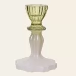 Γυάλινο κηροπήγιο 7.5cm x 11.2cm