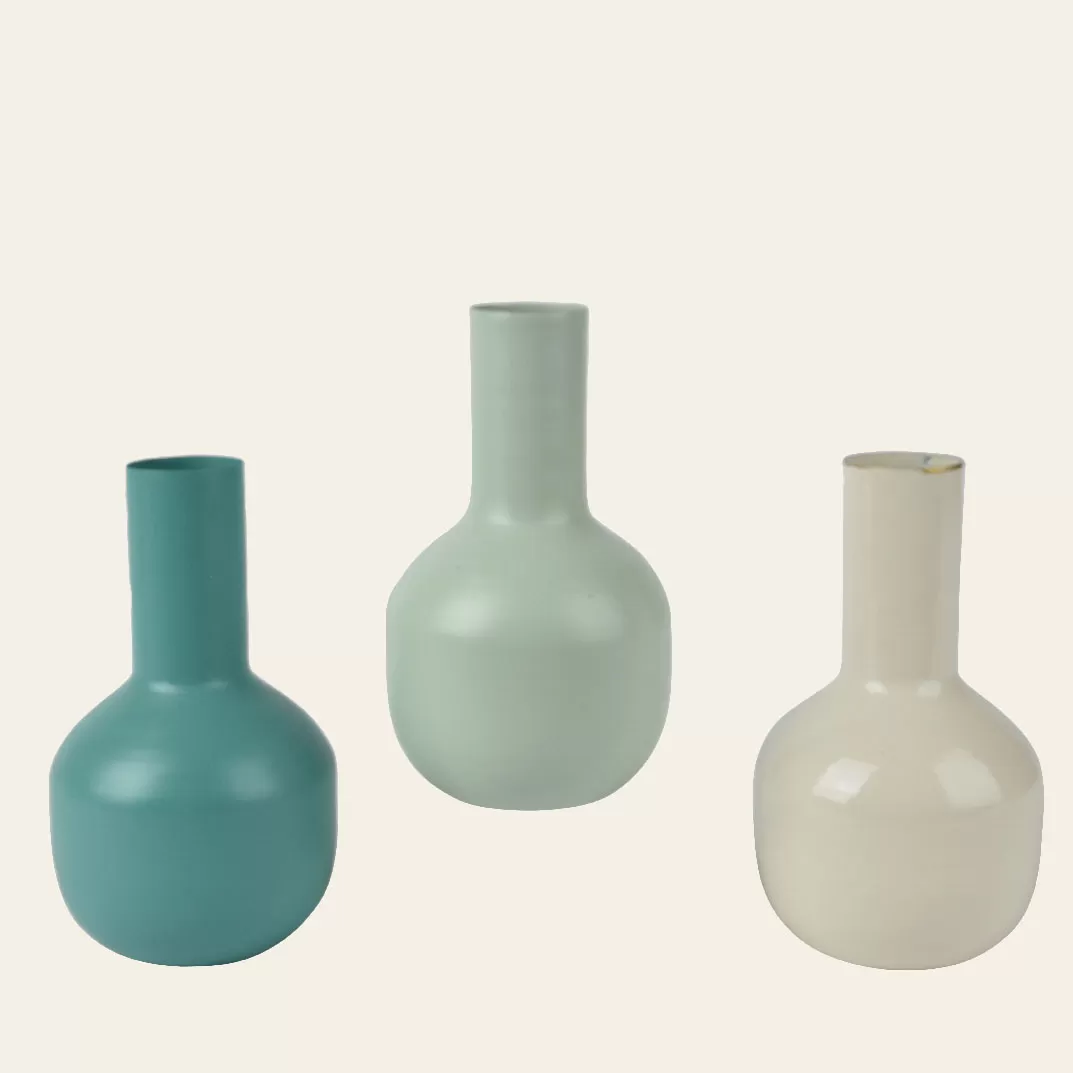 Βάζο Μεταλλικό 10 x 19 cm