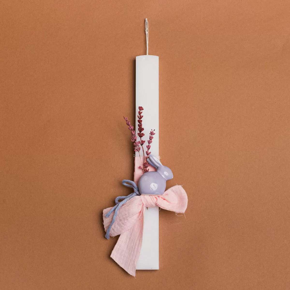 ΛΑΜΠΑΔΑ 33cm ΛΑΓΟΣ ΚΕΡΑΜΙΚΟΣ ΛΙΛΑ ΣΕ ΣΥΣΚΕΥΑΣΙΑ ΔΩΡΟΥ