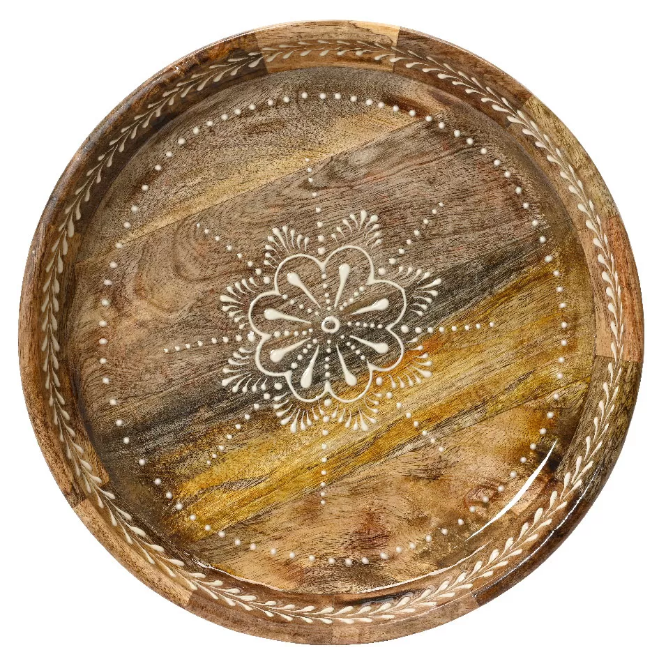 Δίσκος Ξύλο μάνγκο 20 x 5 cm