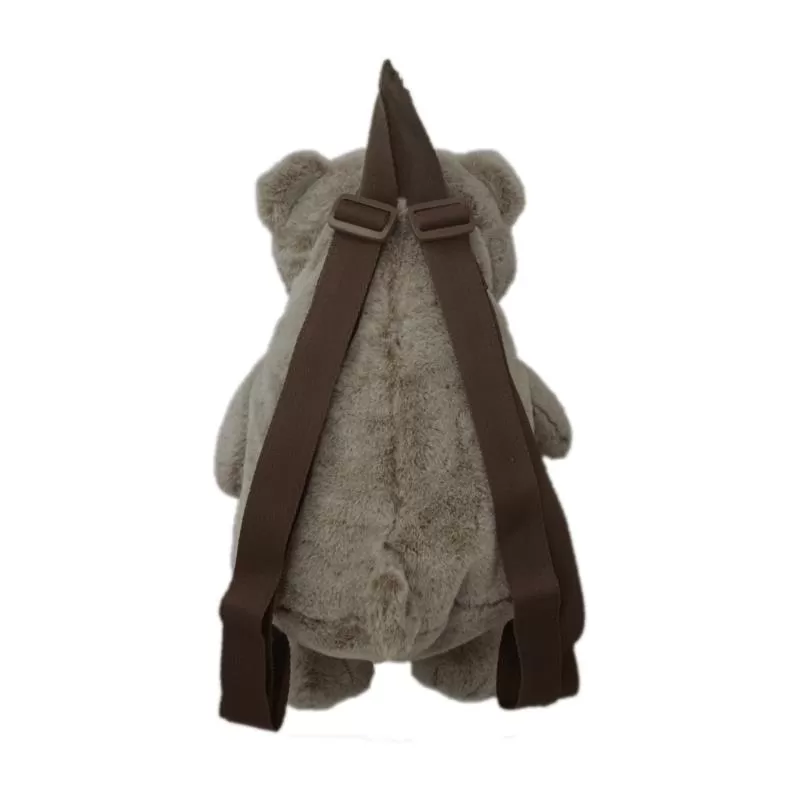 Λούτρινο Σακίδιο Πλάτης Αρκουδάκι 40cm