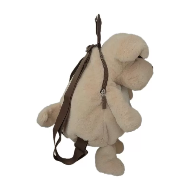 Λούτρινο Σακίδιο Πλάτης Σκυλάκι 40cm