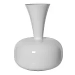 Μεταλλικό Βάζο Λευκό 17 x 23 CM