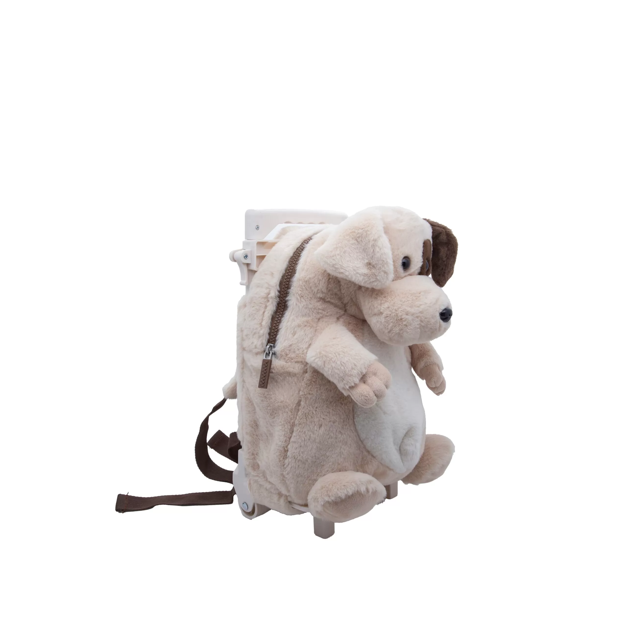 Τσάντα Τρόλευ Λούτρινο Σκυλάκι 45 cm