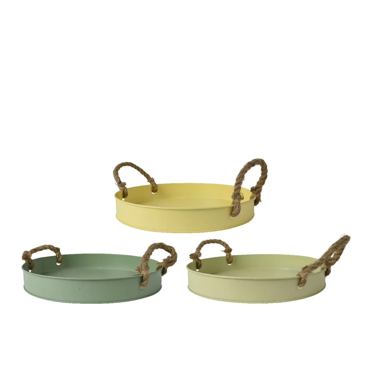 Μεταλλικός Δίσκος με Χερούλια 30cm x 4.5 cm