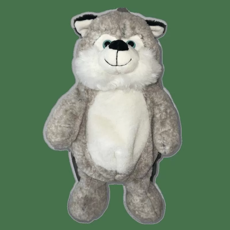 Λούτρινο Σακίδιο Πλάτης Χάσκι 40cm