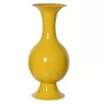 Μεταλλικό Βάζο Κίτρινο 77 x 39 cm