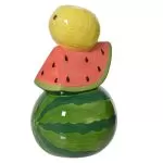 Βάζο Κεραμικό Καρπούζι με Λεμόνι  13 x 21 cm