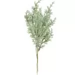 4 κλαδιά έλατου πράσινα με ιριδίζον γκλίτερ 20 cm