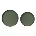 Μεταλλικοι Δίσκοι Χακί Σέτ 2 τμχ 35cm x 1.5cm
