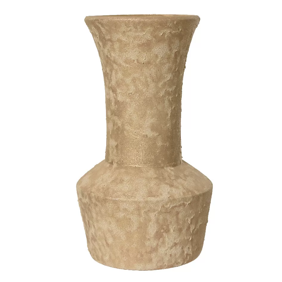 Κεραμικό Βάζο με Χρυσό Γκλίτερ 16cm x 30cm