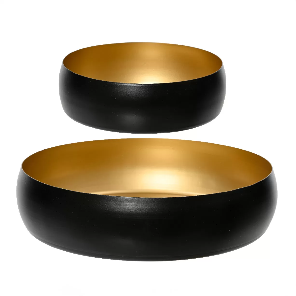 Μπώλ Μαύρο Σετ 2 ΤΜΧ 22 x 5,5 cm , 13,5 x 5 cm