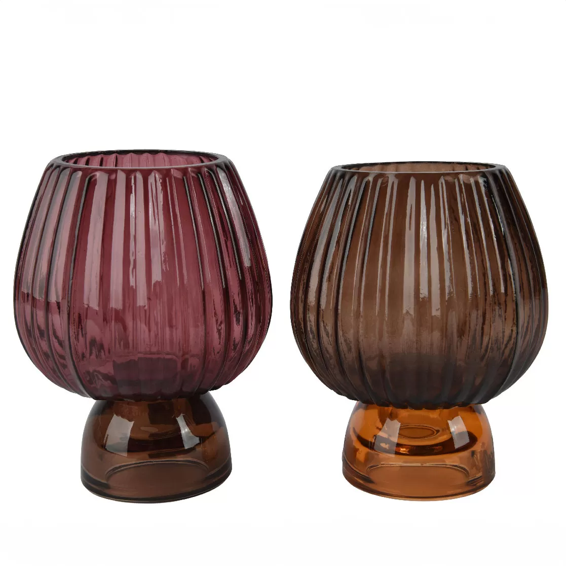 Κηροπήγιο Γυάλινο Ø10 x 13 cm