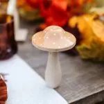 Μανιτάρι πουά ξύλο Με Σμάλτο Ø5.5 x 9 cm