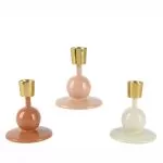 Μεταλλικό Κηροπήγιο με Σμάλτο 8.5 x 9.5cm