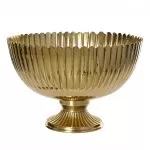 Μεταλλικό Χρυσό Μπώλ 30 x 20 cm