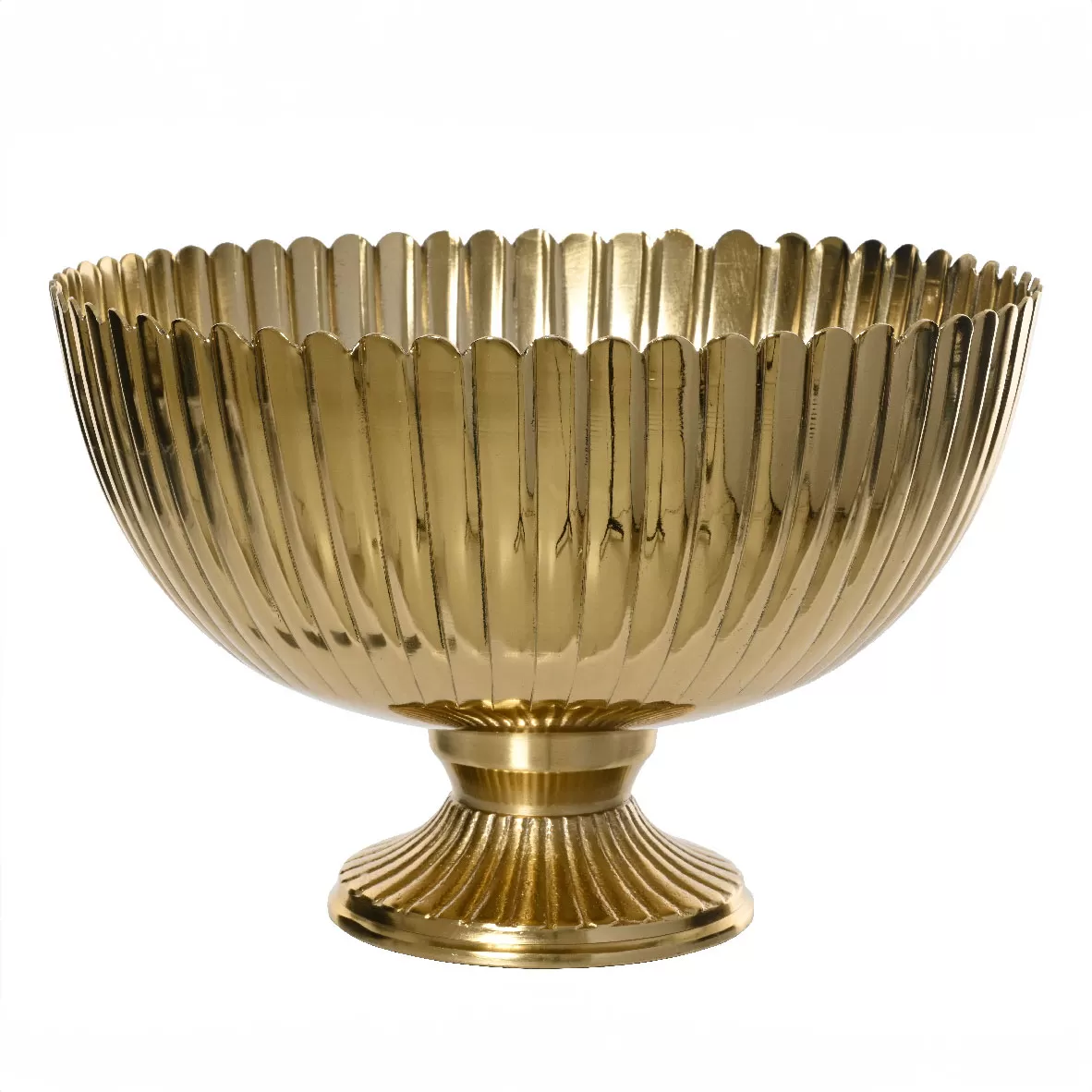 Μεταλλικό Χρυσό Μπώλ 30 x 20 cm