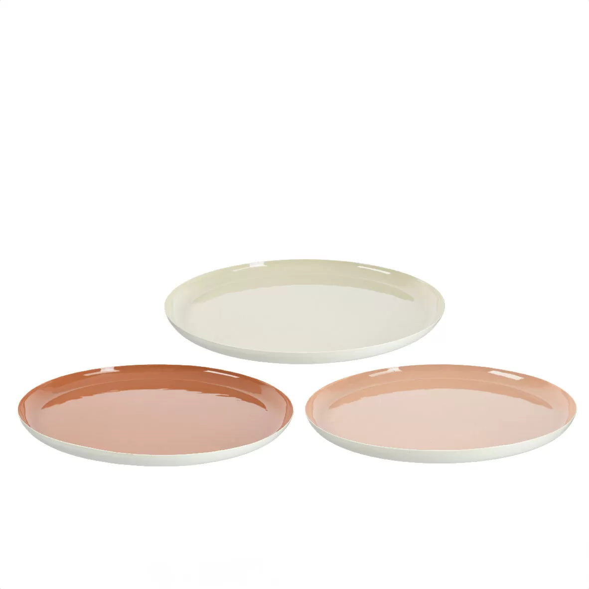 Μεταλλικός Δίσκος με Σμάλτο 30 x 2 cm