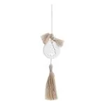 ΚΡΕΜΑΣΤΟ ΣΤΡΟΓΓΥΛΟ ΚΕΡΑΜΙΚΟ ME PLEXI ΔΕΝΤΡΟ ΑΣΗΜΙ ΜΠΕΖ