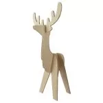 Ξύλινος Τάρανδος 31cm x 25cm x 48cm