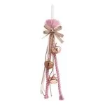 ΚΡΕΜΑΣΤΟ 3 ROSE GOLD ΚΟΥΔΟΥΝΑΚΙΑ ΣΑΠΙΟ ΜΗΛΟ