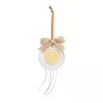 ΚΡΕΜΑΣΤΟ ΣΤΡΟΓΓΥΛΟ ΚΕΡΑΜΙΚΟ ME PLEXI LET IT SNOW ΜΠΕΖ