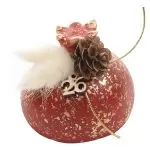 ΕΠΙΤΡΑΠΕΖΙΟ ΚΕΡΑΜΙΚΟ ΡΟΔΙ ΜΕ ΑΠΟΞΗΡΑΜΕΝΑ ΚΟΚΚΙΝΟ