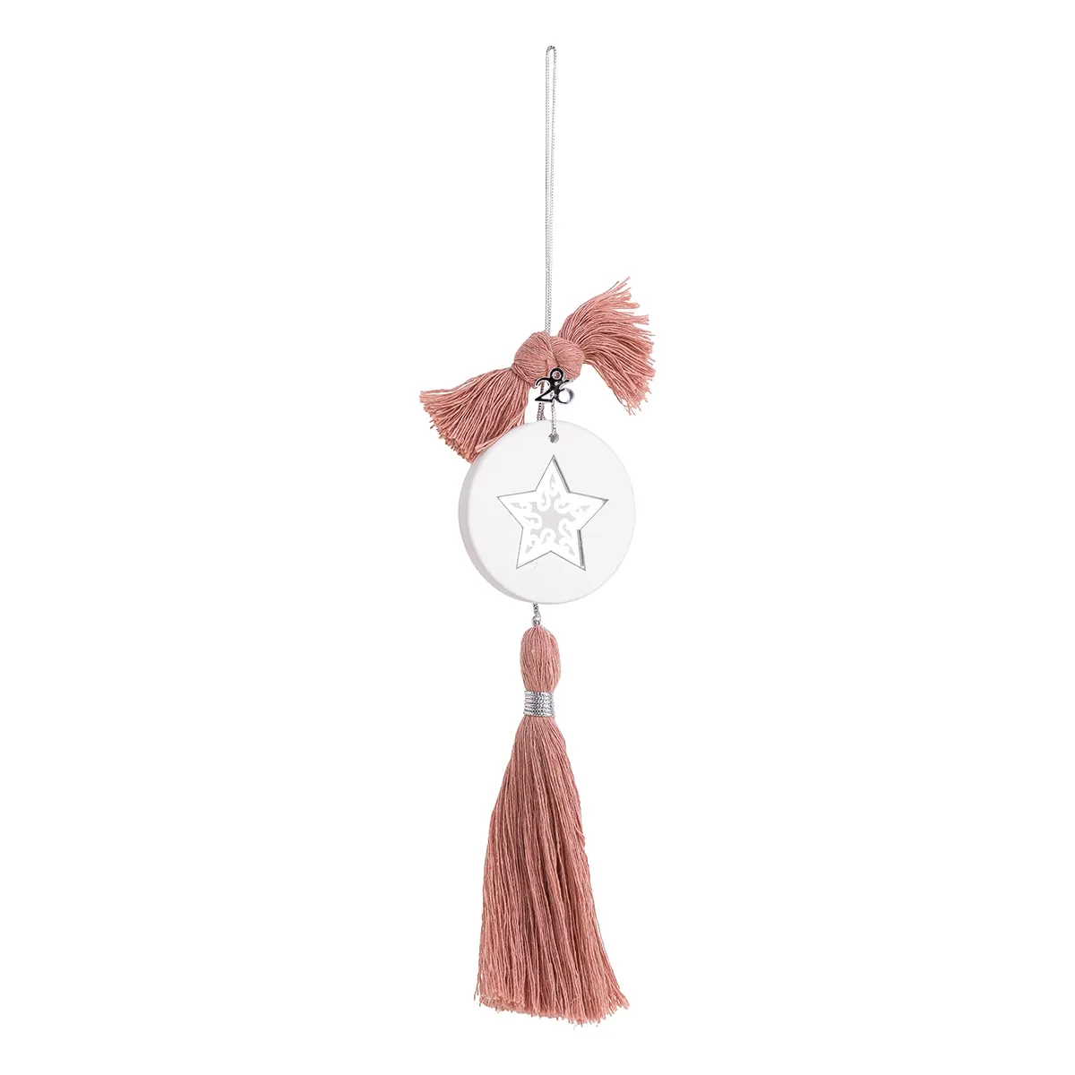 ΚΡΕΜΑΣΤΟ ΣΤΡΟΓΓΥΛΟ ΚΕΡΑΜΙΚΟ ME PLEXI ΑΣΤΕΡΙ ΑΣΗΜΙ ΣΑΠΙΟ ΜΗΛΟ