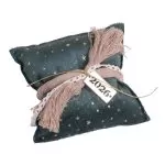 ΜΑΞΙΛΑΡΙ ΜΕ ΧΡΟΝ. Βελούδο Πράσινο Σκούρο Με Χρύσα Αστέρια