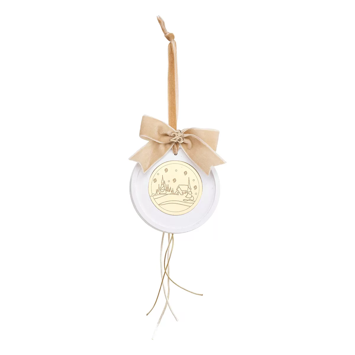 ΚΡΕΜΑΣΤΟ ΣΤΡΟΓΓΥΛΟ ΚΕΡΑΜΙΚΟ ME PLEXI ΧΡΙΣΤ. ΧΩΡΙΟ ΜΠΕΖ