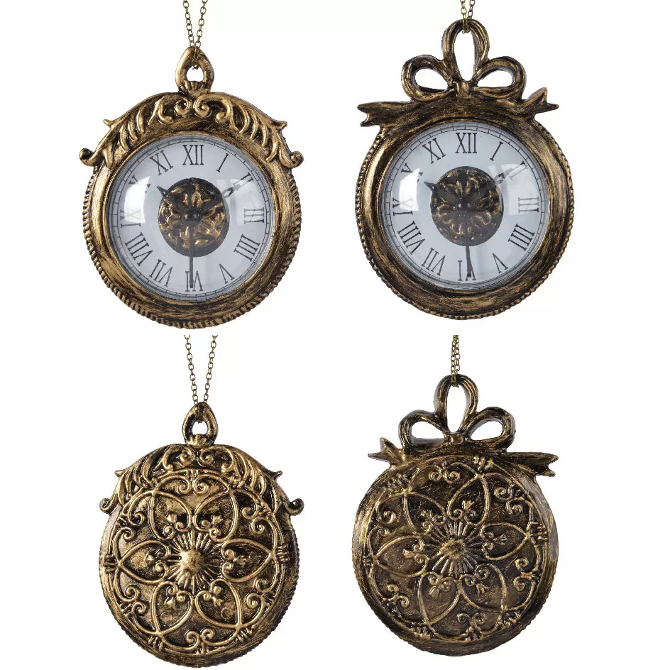 Στολίδι VINTAGE ΡΟΛΟΙ 11.5 x 2.2 x 13 cm