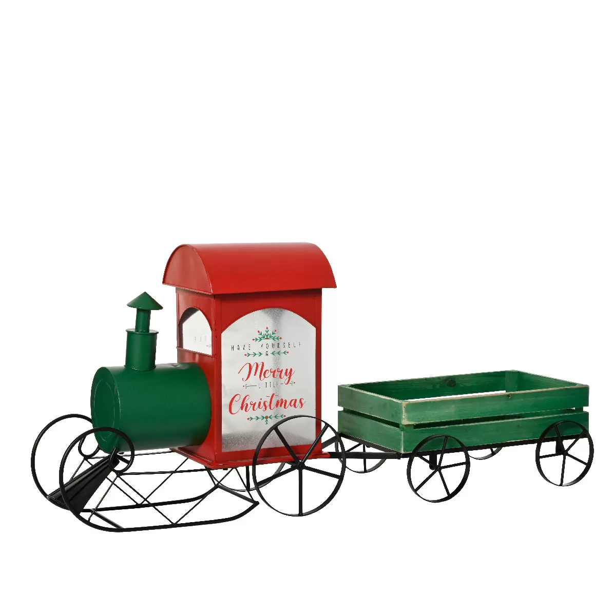 Μεταλλικό Διακοσμητικό Τραίνο 35.5 x 128 x 57.5 cm