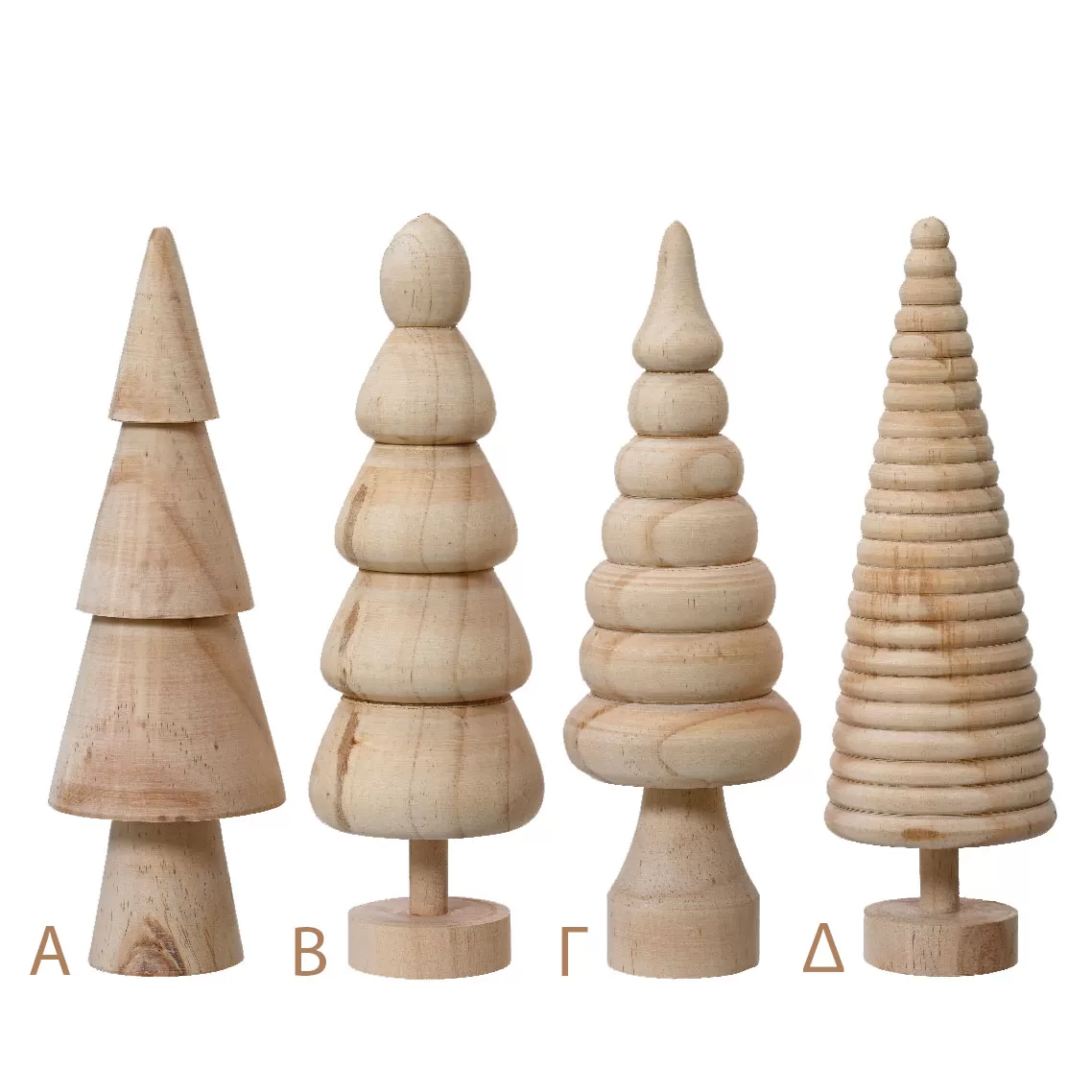 Ξύλινο δέντρο 6 x 6 x 15 cm