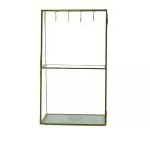 Μεταλλικό Στάντ Κοσμημάτων Χρυσό 18 x 11 x 31 cm