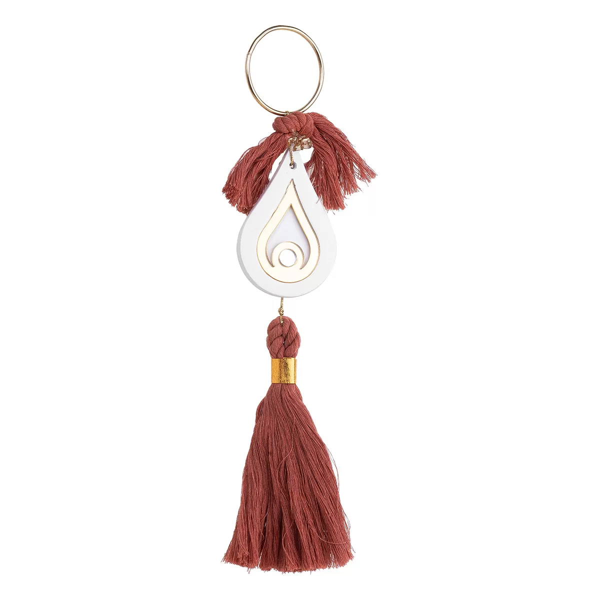 ΚΡΕΜΑΣΤΟ ΚΕΡΑΜΙΚΟ ΔΑΚΡΥ ΜΕ PLEXI GLASS MATI ΧΡΥΣΟ ΤΕΡΑΚΟΤΑ